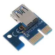 Mini PCI-E Extension Adapter USB PCI-E 1X to 16X Graphics Extender Cable Card f
