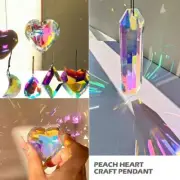Large Crystal Sun Catcher Prisms Hanging Suncatchers Prism Glass with E7W4