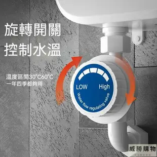 開發票 110V電熱水器 即熱式瞬熱式電熱水器 恆溫熱水器省電熱水器 小型廚房熱水器 小型迷你熱水器-快速出貨