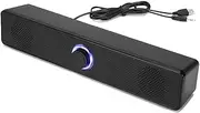 Computer Speakers, PC Wired Desktop Speakers 2.0 Stereo Sound USB Powered Laptop Speakers for Computer, Desktop, Tablet, PC, Mac, Pad, Cellphone