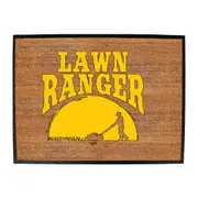Lawn Ranger - Funny Novelty Doormat Man Cave Floor mat