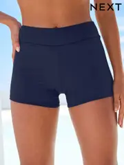 Navy Blue Short Bikini Bottoms (U80630) | $41