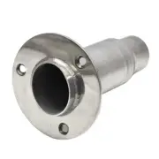 Boat Generator Exhaust Tip 13035 | 2 Inch Stainless w/Flapper Rubber