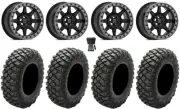 Valor V13 Bdlk 15" Wheels Bk 33" Crawler XR Tires UForce U10 Pro / U10 XL Pro