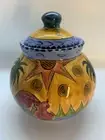 Penzo Zimbabwe 1996 Hand Painted Cookie Jar By Matthew Chokuwenga African Safari
