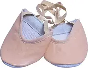 [TW sports & kilts] TW Leather Ballet Rhythmic Gymnastics Toe Shoes.
