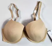 Calvin Klein Perfectly Fit Lightly Lined Bra Memory Touch Womens Size 32DDD