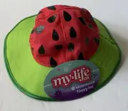 My Life As Watermelon Floppy Hat for 18" Dolls