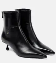 [Jimmy Choo] Jimmy Choo Cycas 50 leather ankle boots AU 5 black