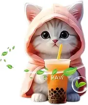 Cat Air Freshener Vent Clip - Car Decor | Cute Dashboard Accessory, Solid Sea Smell Automobile Fragrance Diffuser, Long Lasting Scent Solution, Cartoon Fragrance Clip for Pet Lovers During Everyday Co