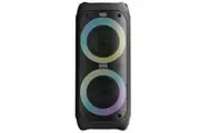 Majority PS200 Party Speaker 80W Bluetooth Karaoke And PA System Black MY-1000002980