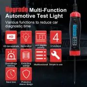 Power Circuit Probe Tester Digital Display Car Test Light DC Frequency Tester