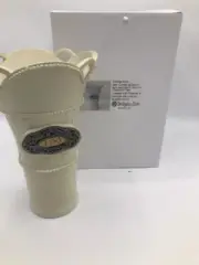 SHAMROCK EMBOSSED VASE IRISH CHANGE IT UP I DO VASE NEW IN BOX