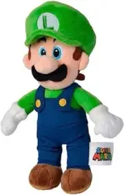 Adorable Soft Official Nintendo SUPER MARIO *LUIGI* Plush 8" BNWT by Simba