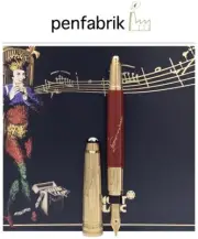 MONTBLANC - Special Edition - Mozart - Fountain Pen - coral - 38018 - New