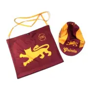 GRINTA Cycling Detroit City Lion 1701 Heritage Rouge & Gold Cap & Musette Set