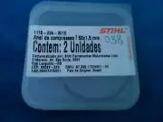 STIHL 038M MS380 MS381 045 048 050 051 Piston Rings 52 x 1.5mm # 1115 034 3010