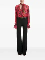 [Alberta Ferretti] Alberta Ferretti-Black Double Wool Coat-Donna S STAND