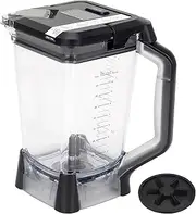 [Cicano] Blender Replacement Part 72 oz XL Pitcher with Locking Lid Fits for Ninja BL610 BL710WM Blenders