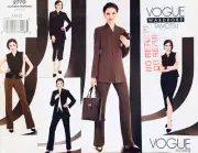 Vogue Tamotsu Sewing Pattern 2770 | Misses Top Jacket Skirt & Pants Sz 8 10 12