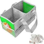 [Blnriam] Carry Bag for Toniebox Starter Set and Accessories, Tonie Storage, Toniebox Bag, Felt Organiser Bag for Tonies Figure and Toniebox (Green), Green, Simplicity