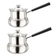 Turkish Coffee Pot Small Saucepan Milk Warmer for Restaurant Kitchen Travel
