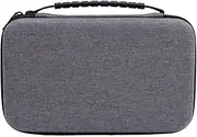 Hard Travel Case for Mac Mini M4, EVA Nylon Storage Box with Two Precise Grooves and a Mesh Pocket for Mac M4 Pro