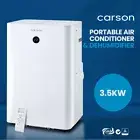 CARSON 3.5kW Portable Air Conditioner AC Cooler Dehumidifier Aircon Unit Remote