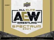 2021 Upper Deck AEW Spectrum Wrestling Hobby 8-Box Case