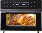 Kitchen Couture Air Fryer 30 Litre Oven |18 Preset Modes|5-in-1 Multifunctional | Extra Large Capacity | Rapid 360 Degree Air-Circulation | 6 Bonus Accessories |Black