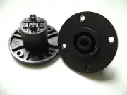 (2) Two Plastic NL4MPR Female SpeakON Connectors- Round Configuration.