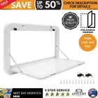 Folding Caravan Table with Lock Outdoor Camping RV Picnic Wall Mount 80x45cm