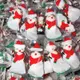 現貨 聖誕白桃風味糖 白桃糖 聖誕節限定 雪人造型 交換禮物 聖誕糖果 零食