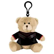 New Zealand NZ Warriors NRL HANGING Plush Teddy Bear Bag Tag Sublimated Team Jersey