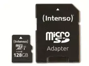 Intenso 3424491 memory card 128 GB MicroSD UHS-I Class 10