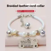 Customized engraved identity tag collars for dogs and cats