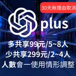 有限貨~ 無條件退款!CHATGPT共享帳號 CHATGPT PLUS CHATGPT進階版 CHATGPT帳號