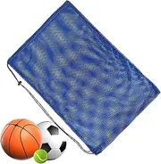 Large Mesh Bag | Drawstring Beach Bag,Extra Large Snorkeling Gear Organizer for Scuba Diving Accessories Fins Equipment