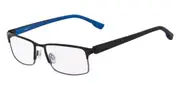 Flexon E1042 001 Men's Glasses Black Size 54 - Private Health Rebate - Blue Light Block Available