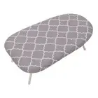 Travel Countertop Ironing Board Tabletop for Clothes Folding Legs with Cotton