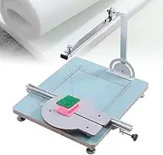Electric Hot Wire Foam Cutter Table, Portable Styrofoam Cutting Machine with Size and Degrees, Tabletop Hotwire Cutter, 0-500°C Adjustable Temperature, for Cutting Foam Model Sculpting