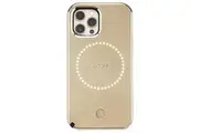 Case-Mate LuMee Halo Case for Apple iPhone 12 12 Pro Gold Mirror w Micropel