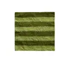 Ayra Sequined Embroidered Cushion Cover Olive IDC Homewares