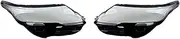 CLZCNQLX Headlamp Cover Headlight Shell Lens Compatible forLand Rover Range Velar 2017 2018 2019 2020 Transparent Lampshade(A Piar)