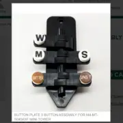 BUTTON PLATE 5 BUTTON ASSEMBLY FOR M4-MT-5040KSF MINI-TOWER # PM-MT-061