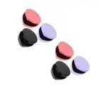 6 Pcs Makeup Brush Cleaner Sponge Box Cosmetic Brush Cleaning Case Foundation