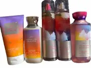QTY 5 Bath & Body Works AMONG THE CLOUDS Set