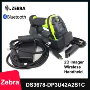 Zebra DS3678-DP3U42A2S1C Wireless 2D Handheld Barcode Scanner with Cradle & PSU