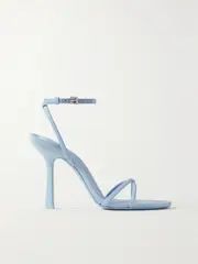 [ALEXANDER WANG] ALEXANDER WANG - Dahlia Stretch Sandals - Lavender - IT37.5 IT 37.5 Purple