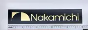 Nakamichi Tape Deck Badge Custom Gold Aluminum